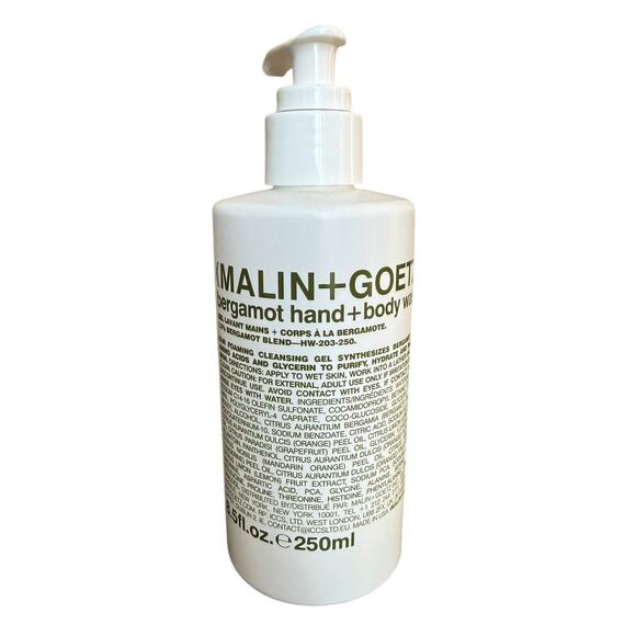 MALIN+GOETZ Women's Bergamot Hand + Body Wash 8.45 oz - New - Picture 1 of 2